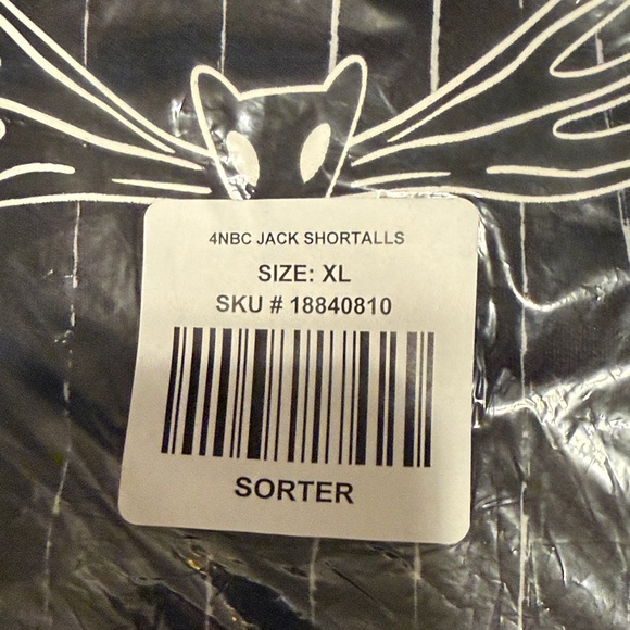 Disney’s Jack Skellington Shortalls-Nightmare Before Christmas - Picture 6 of 6